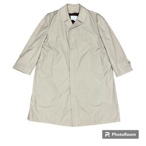 Men's LONDON FOG Trench Coat Tan with Winter Liner-‎ Size 48R